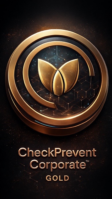 Selo CheckPrevent Corporate Gold